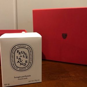 NEW Diptyque Lavender Leaf (Feuille de Lavande) candle